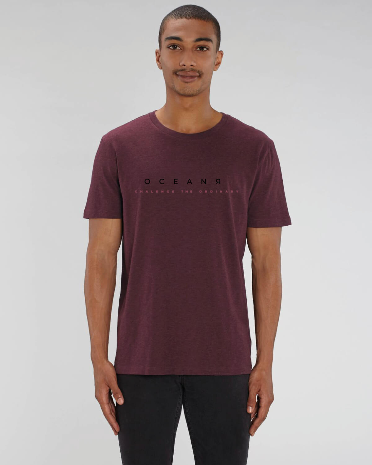 Tシャツ・カットソー RONRON MULTI STRIPE HEART POCKET BASIC FIT T SHIRT NAVY RR25 Piazza Navona - Unisex Organic Cotton T-Shirt | Oceanrcollection